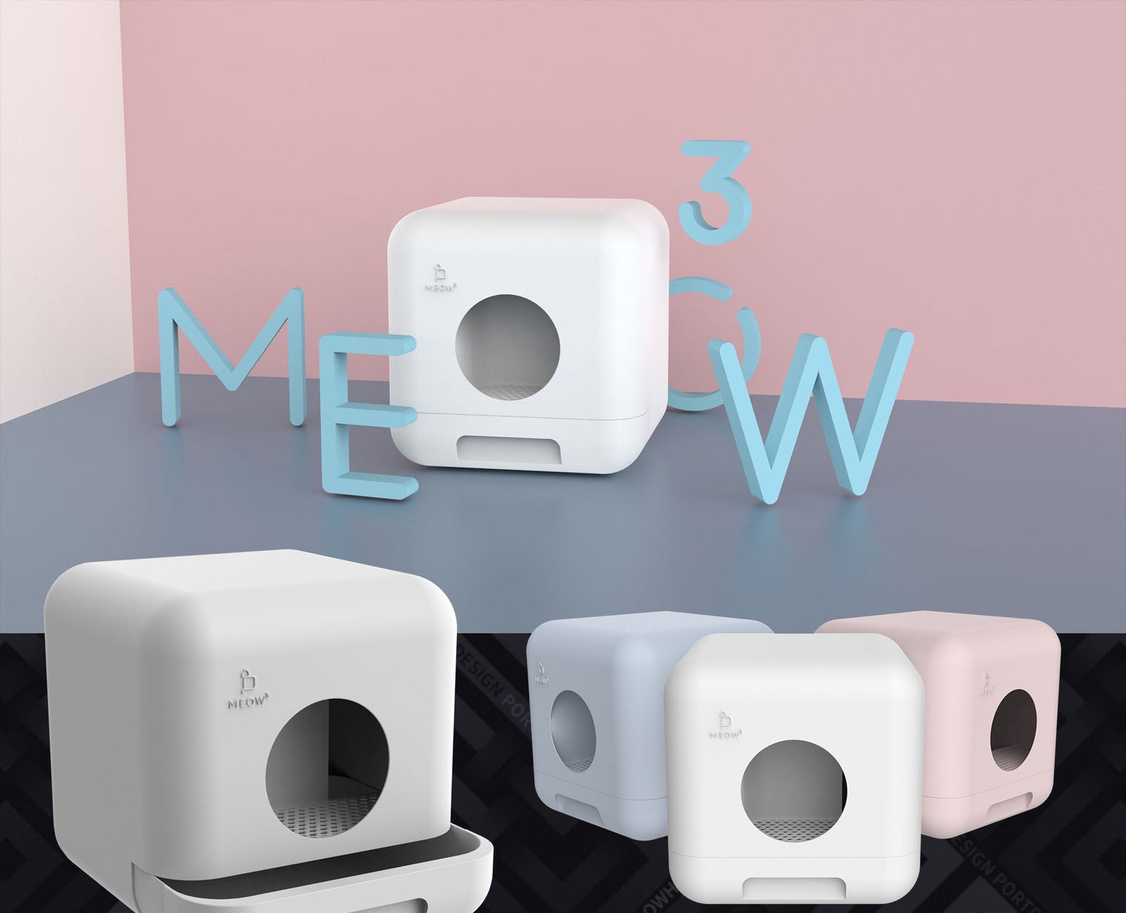 MEOW³ 猫砂盆